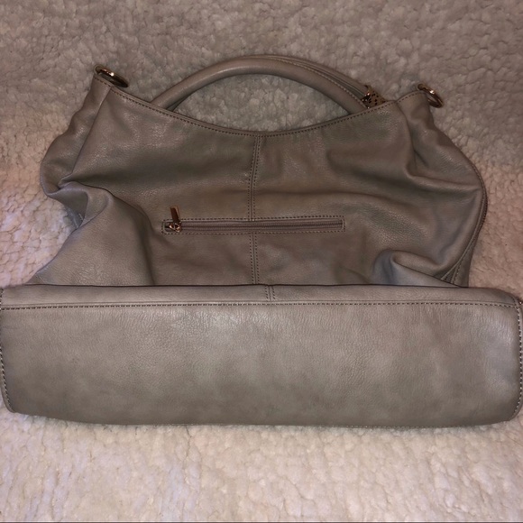 Imoshion Gray Vegan Leather Handbag Purse - Picture 6 of 8